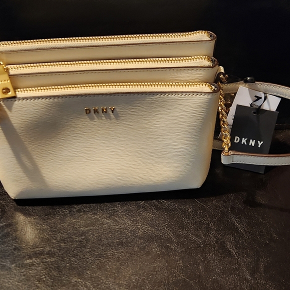 DKNY Triple Zip Crossbody - Picture 5 of 6